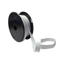 Load image into Gallery viewer, Petersham Plain White 10mm (5, 20 or 50 Meter Roll)