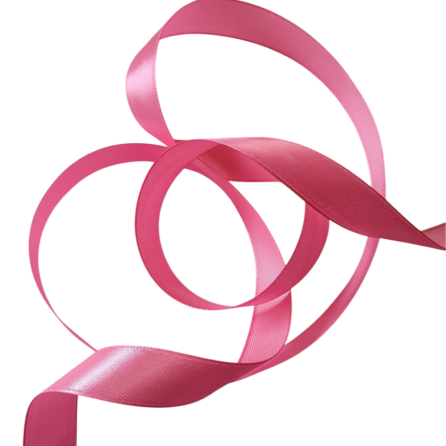 Satin Ribbon Bright Pink 15mm