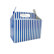 Load image into Gallery viewer, Party Box Various Colours and White Stripe (Packs of 12 or 50)