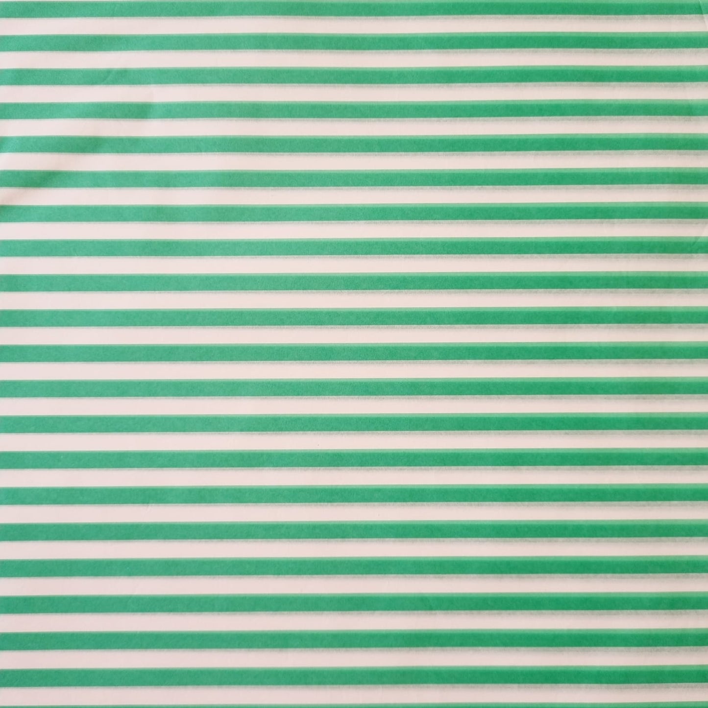 Tissue Paper Sheeted 500mm x 700mm Mint and White Stripes