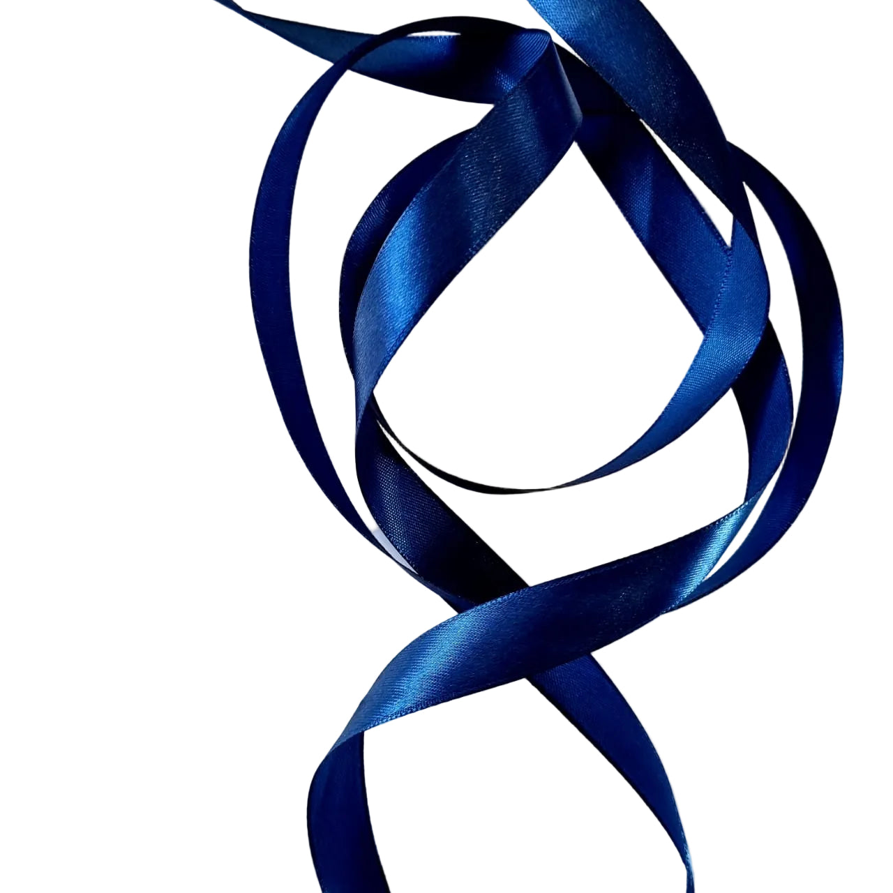 Navy Blue Satin Ribbon