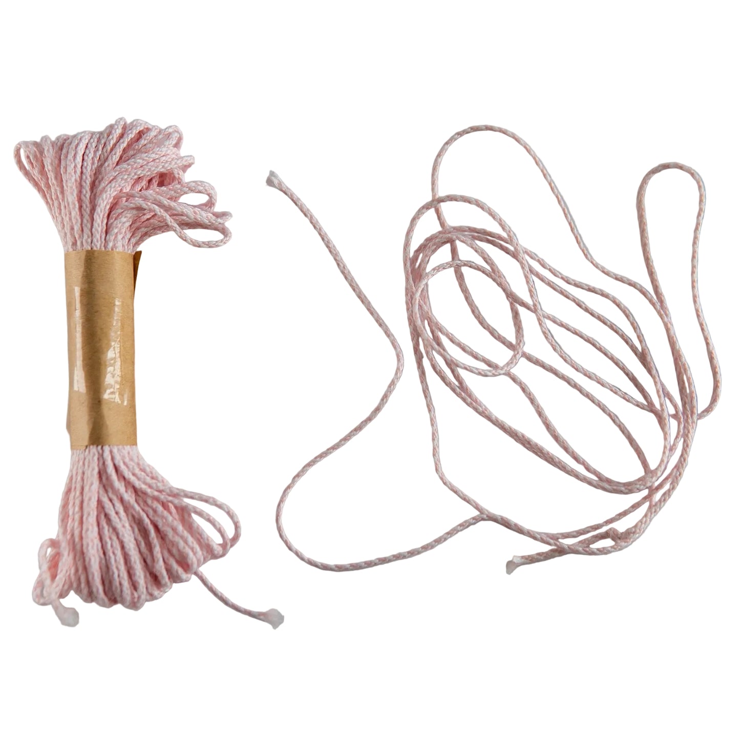 Bakers Twine Light Pink and White
