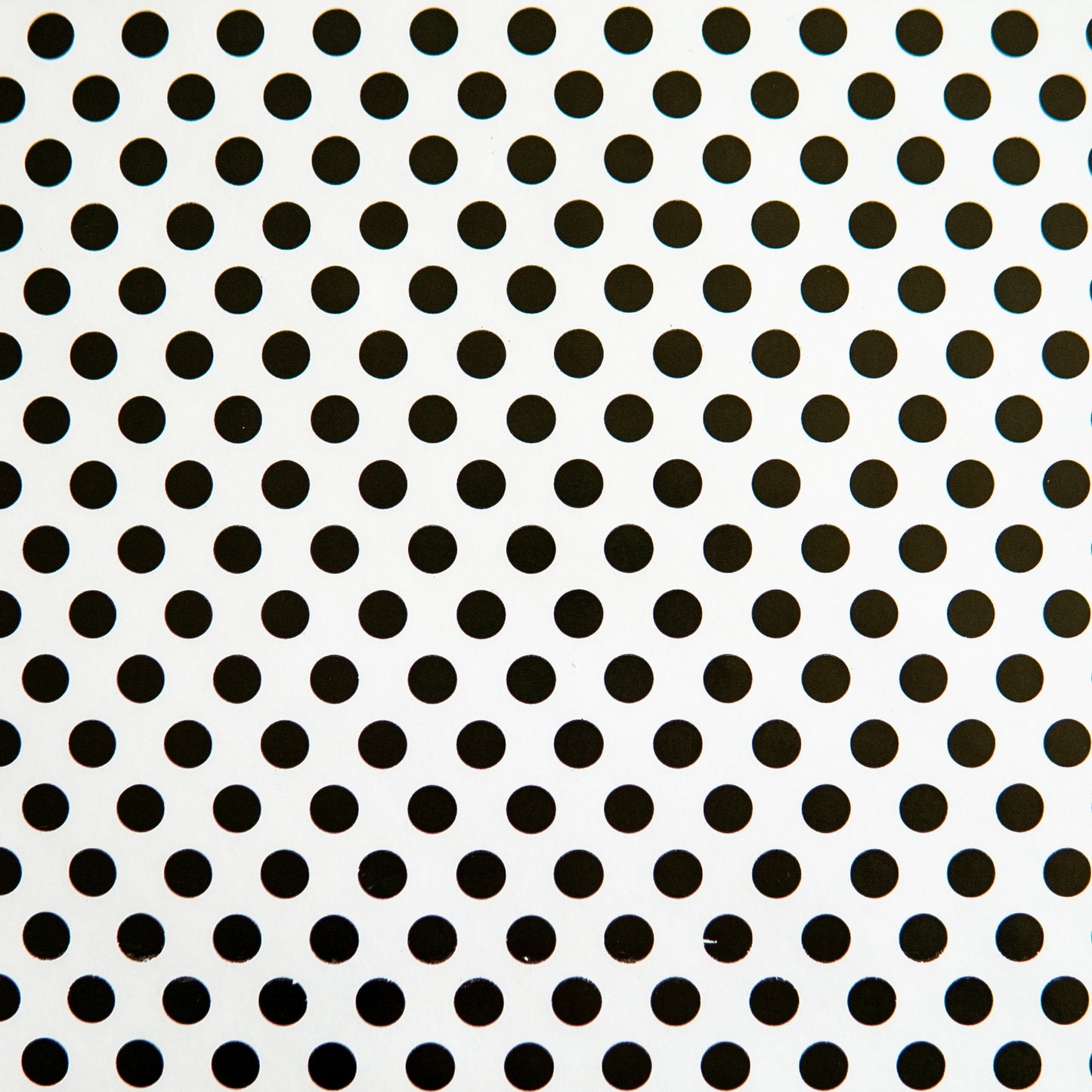 Wrapping Paper Black Polka Dot on White (10 Meter Roll)