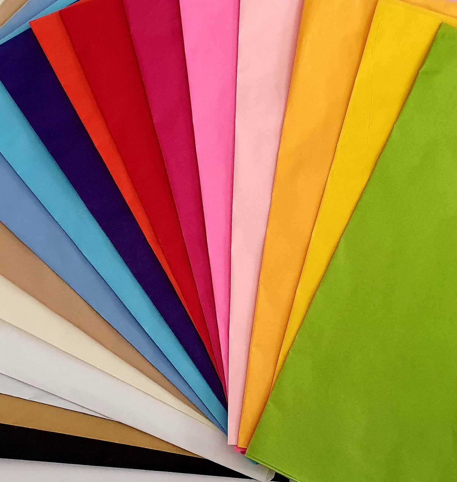 Tissue Paper Sheeted & Shredded