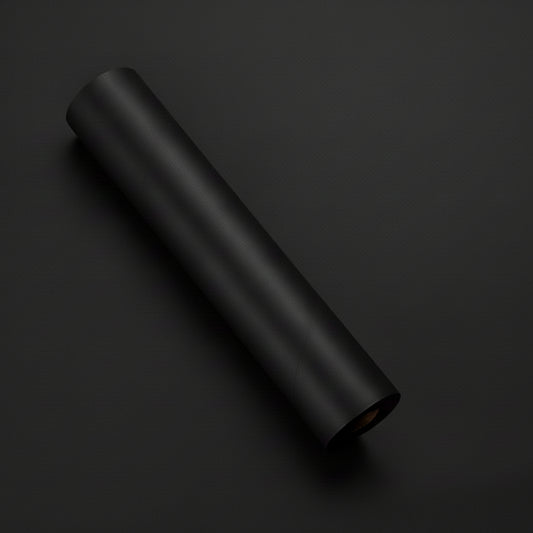 Tissue Paper Roll Plain Black (100 Meter Roll)
