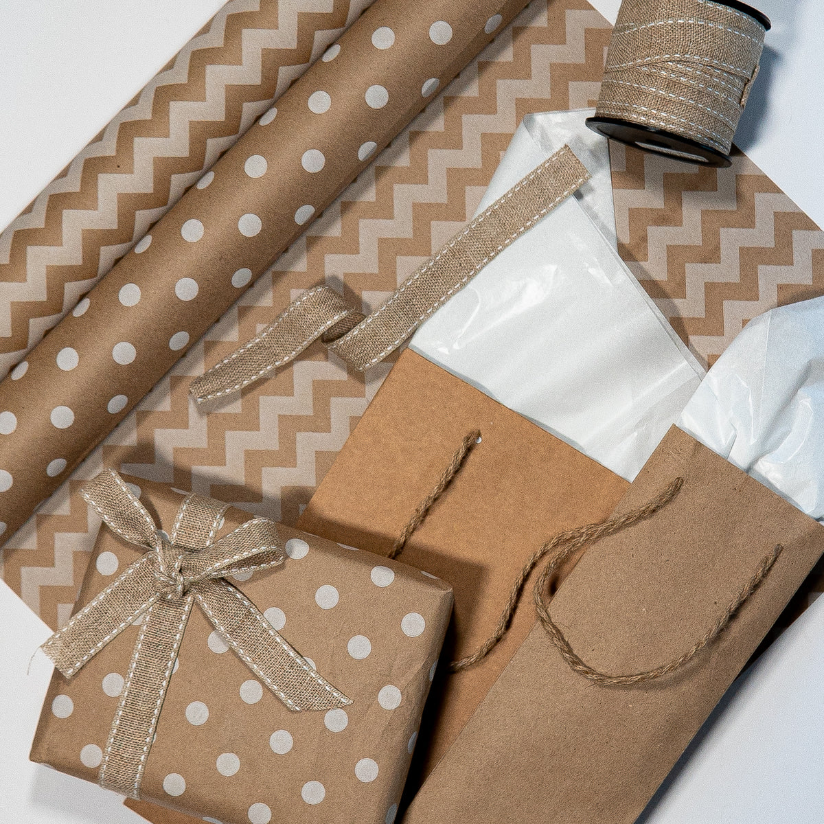 Crown Bulk Pack White Tissue Paper Gift Wrap - Ream South Africa