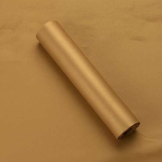 Tissue Paper Roll Plain Gold (100 Meter Roll)