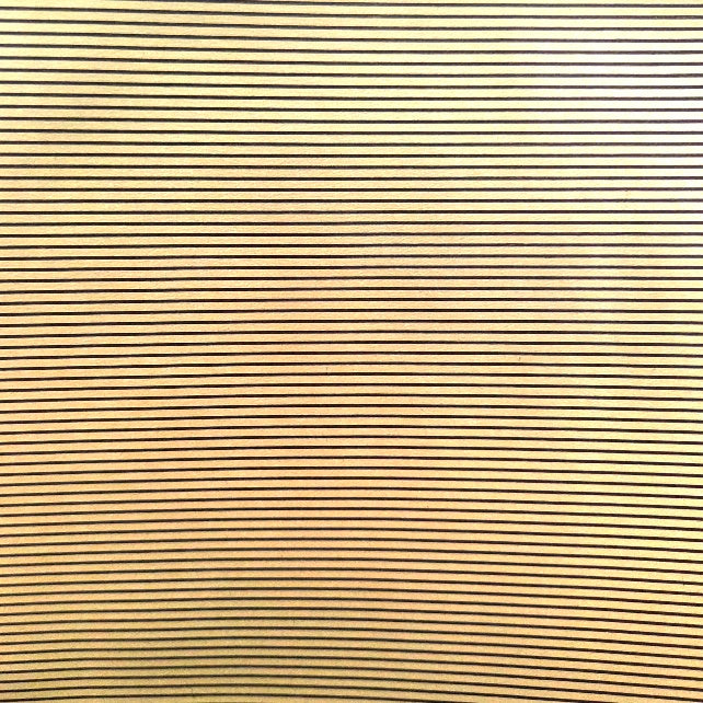 Wrapping Paper Gold with Black Pin Stripes (10 or 50 Meter Roll)