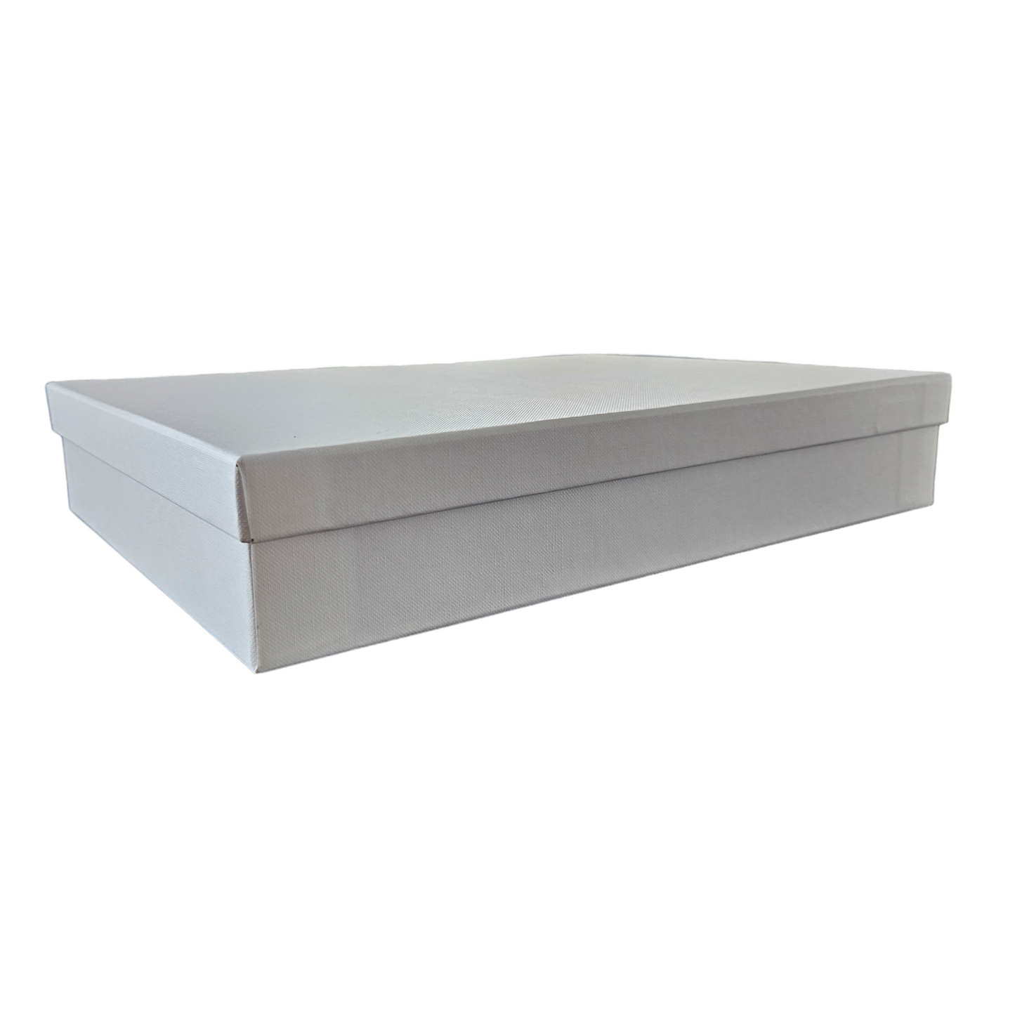 Rigid Gift Box White +- A4 (310mm x 225mm x 55mm)