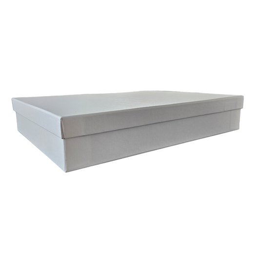 Rigid Gift Box White +- A4 (310mm x 225mm x 55mm)