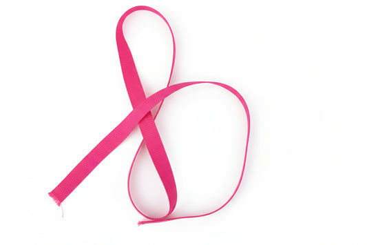 plain hot pink petersham ribbon 10mm wide