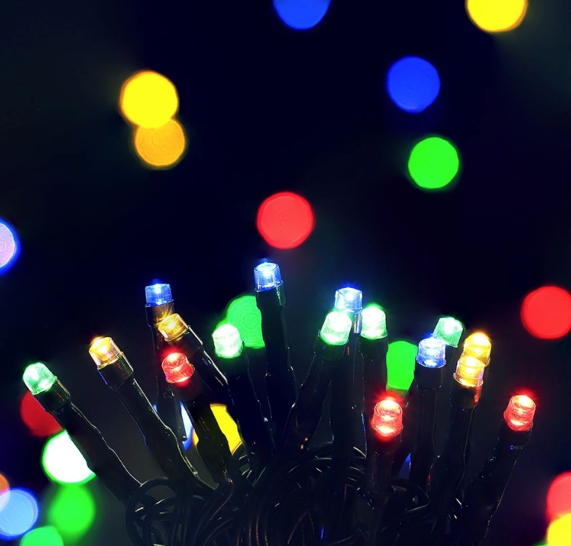 Multi Coloured Fairy Lights 200 LED Lights (15 Meters)