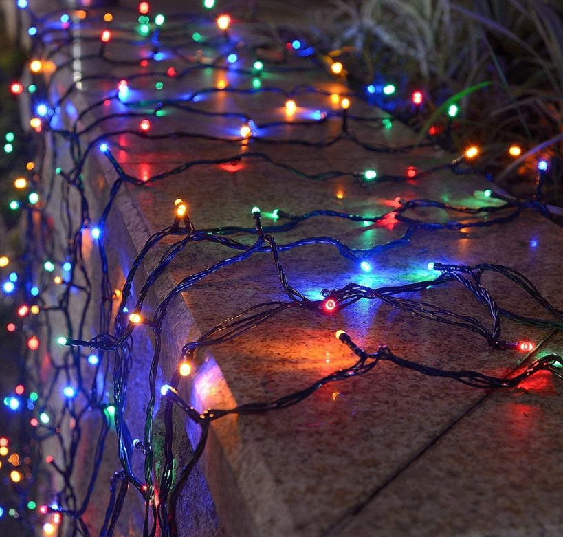 Multi Coloured Fairy Lights 200 LED Lights (15 Meters)