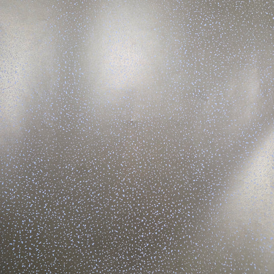 Wrapping Paper Silver with White Speckles (10 or 50 Meter Roll)