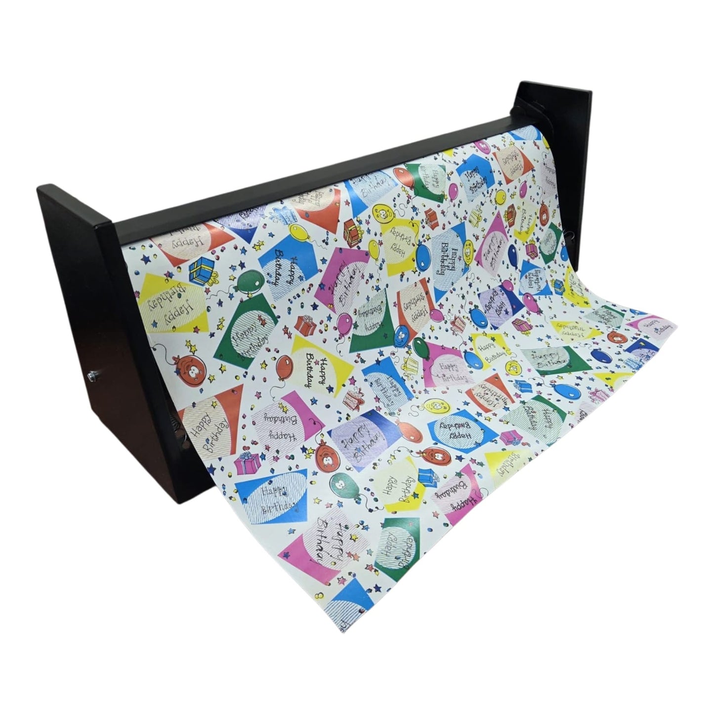 Wrapping Paper Dispenser Single Roll (Black)