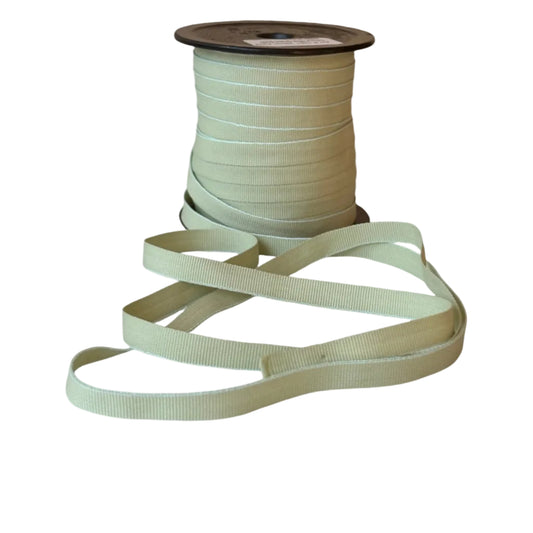 Petersham Ribbon Plain Sage 10mm (5 , 20 or 50 Meter Roll)