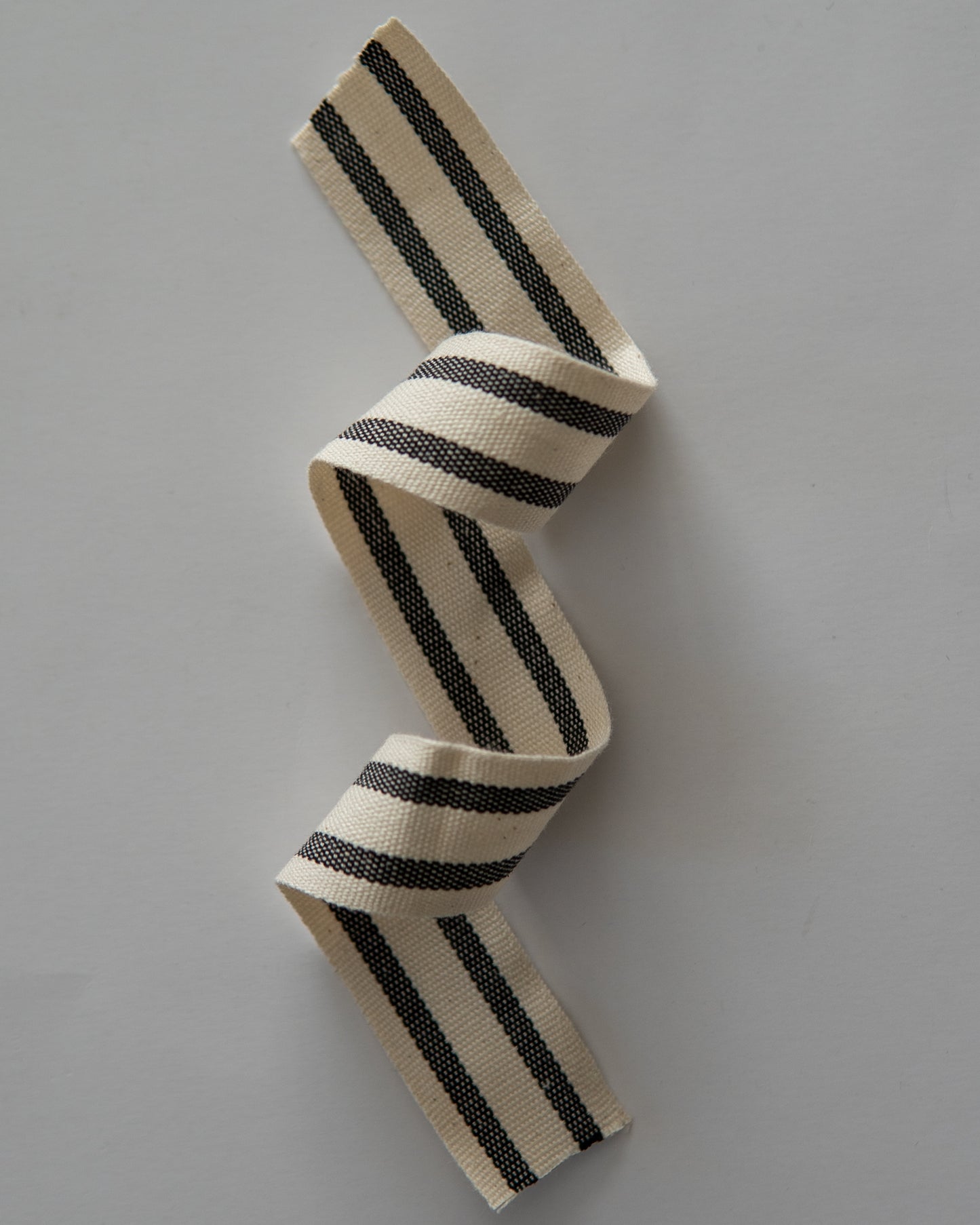 Cotton Fibre with Black Stripes (2.5 & 5 Meter)