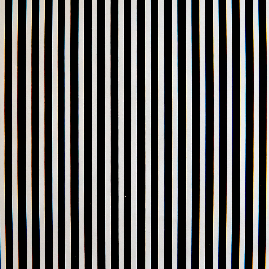 Black and White Stripe Wrapping Paper