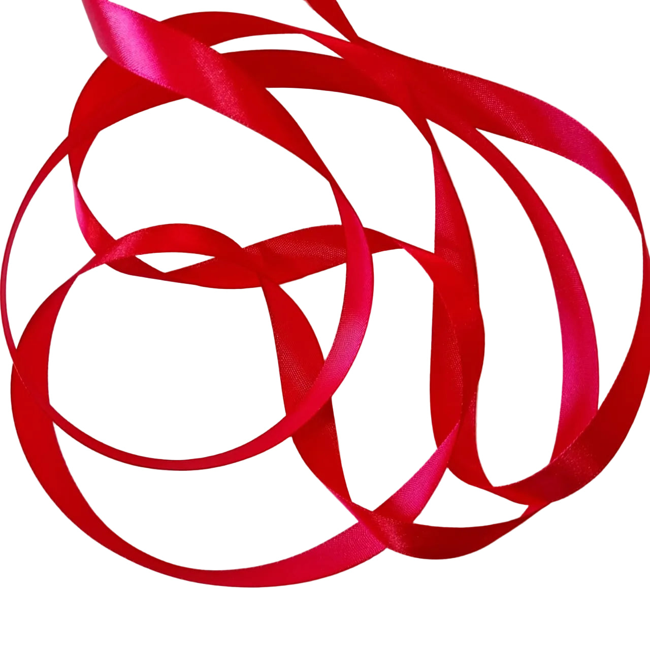 Cerise Satin Ribbon