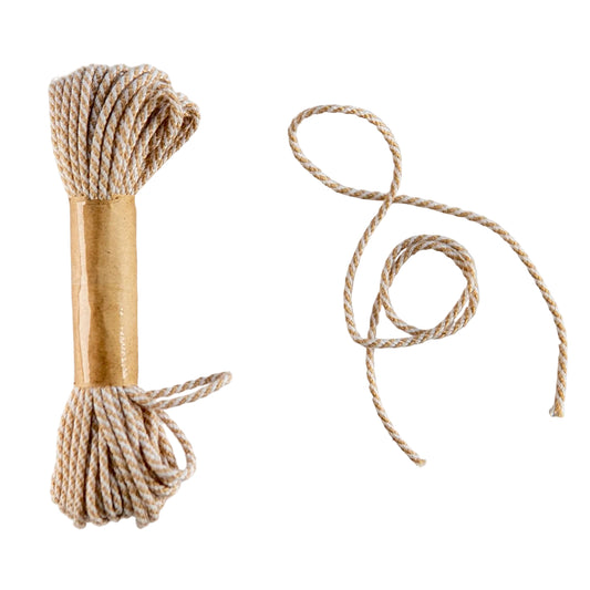 Bakers Twine Cream and White