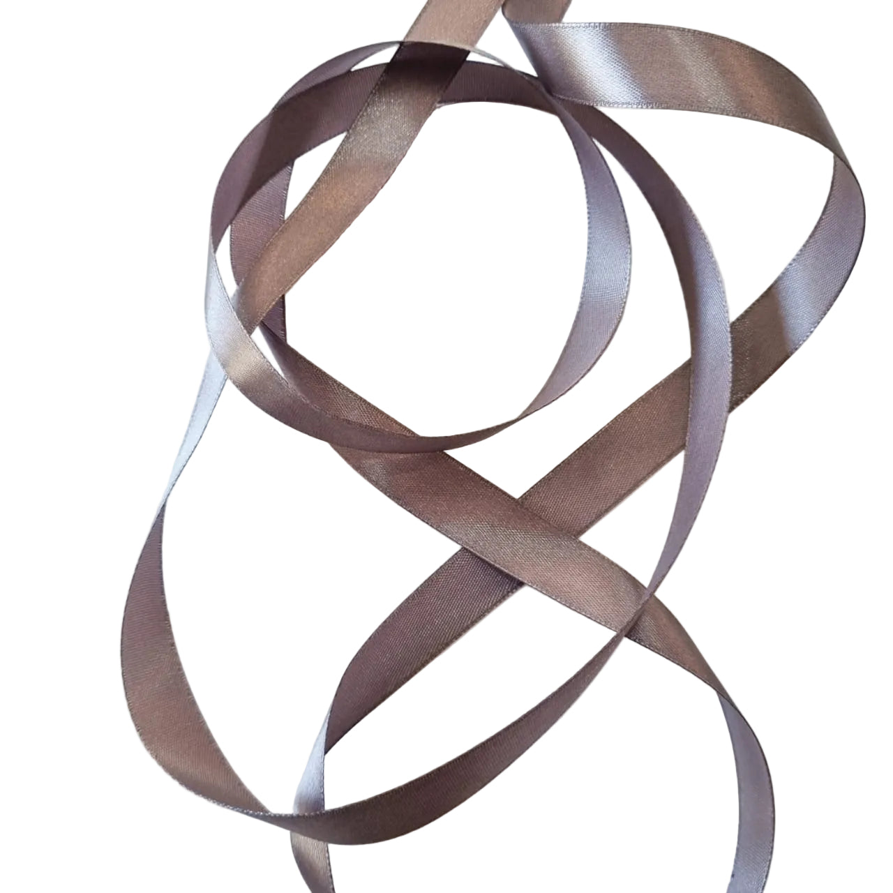 Dark Grey Satin Ribbon