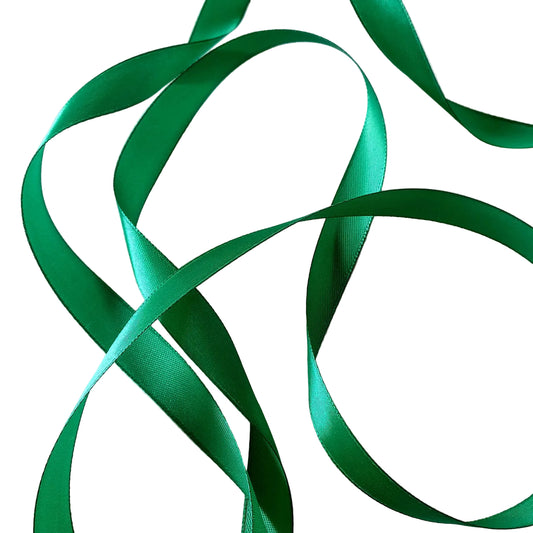 Emerald Green Satin Ribbon