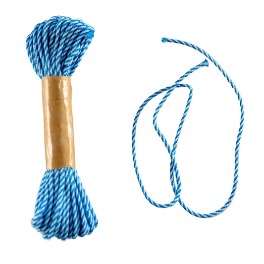Bakers Twine Fire Blue and White