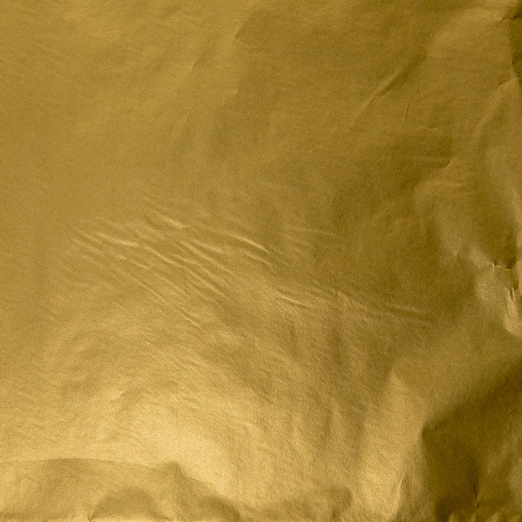 Tissue Paper Sheeted 500mm x 700mm Gold