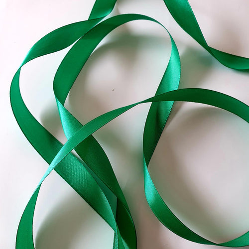 Emerald Green Satin Ribbon