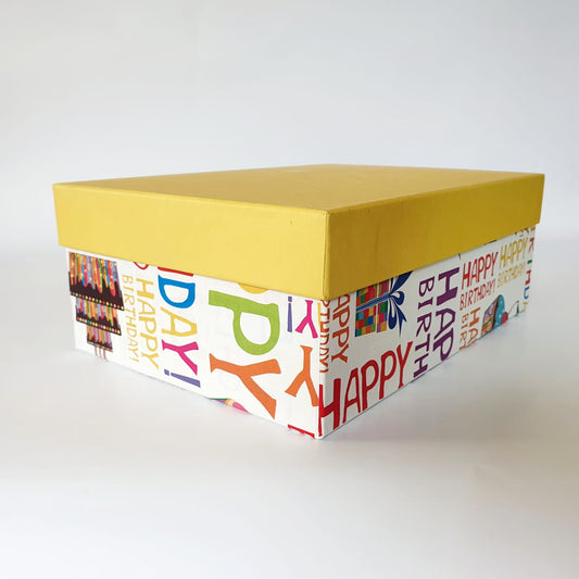 Gift Box Rectangle (Various Designs) 230mm x 160mm x 85mm