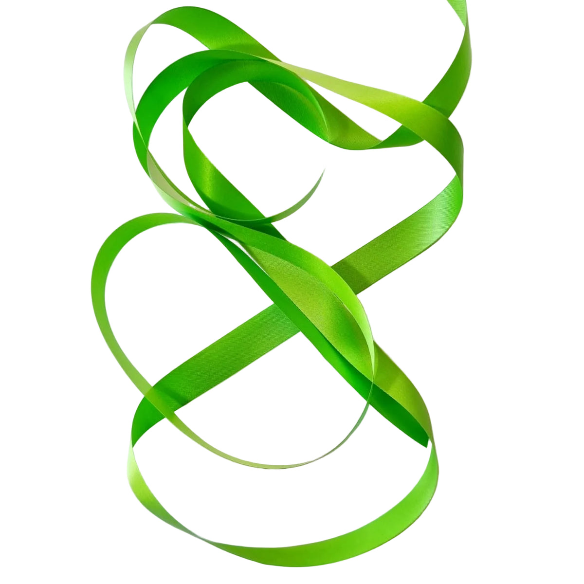 Lime Green Satin Ribbon