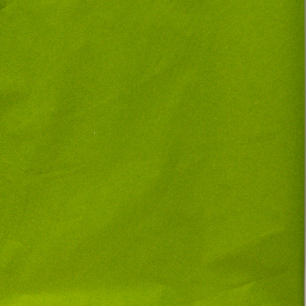 Tissue Paper Sheeted 500mm x 700mm Lime Green