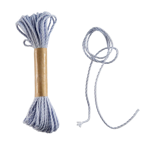 Bakers Twine Mauve and White