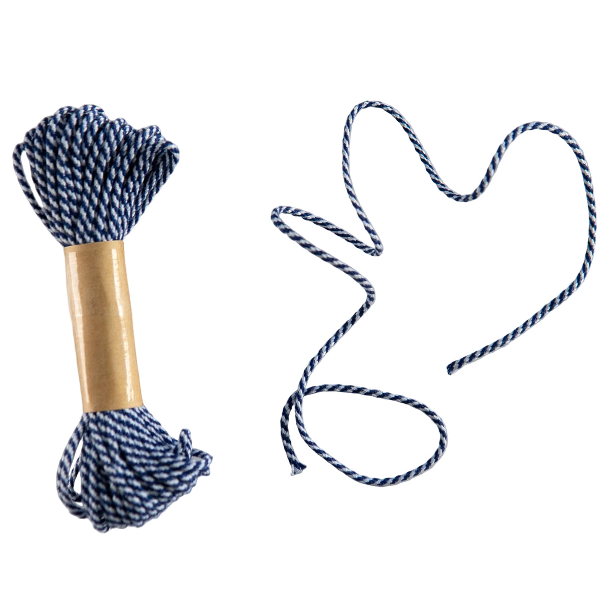 Bakers Twine Medium Blue and White