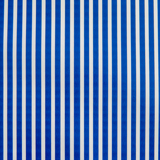Wrapping Paper Navy Blue and White Stripe (10 Meter Roll)