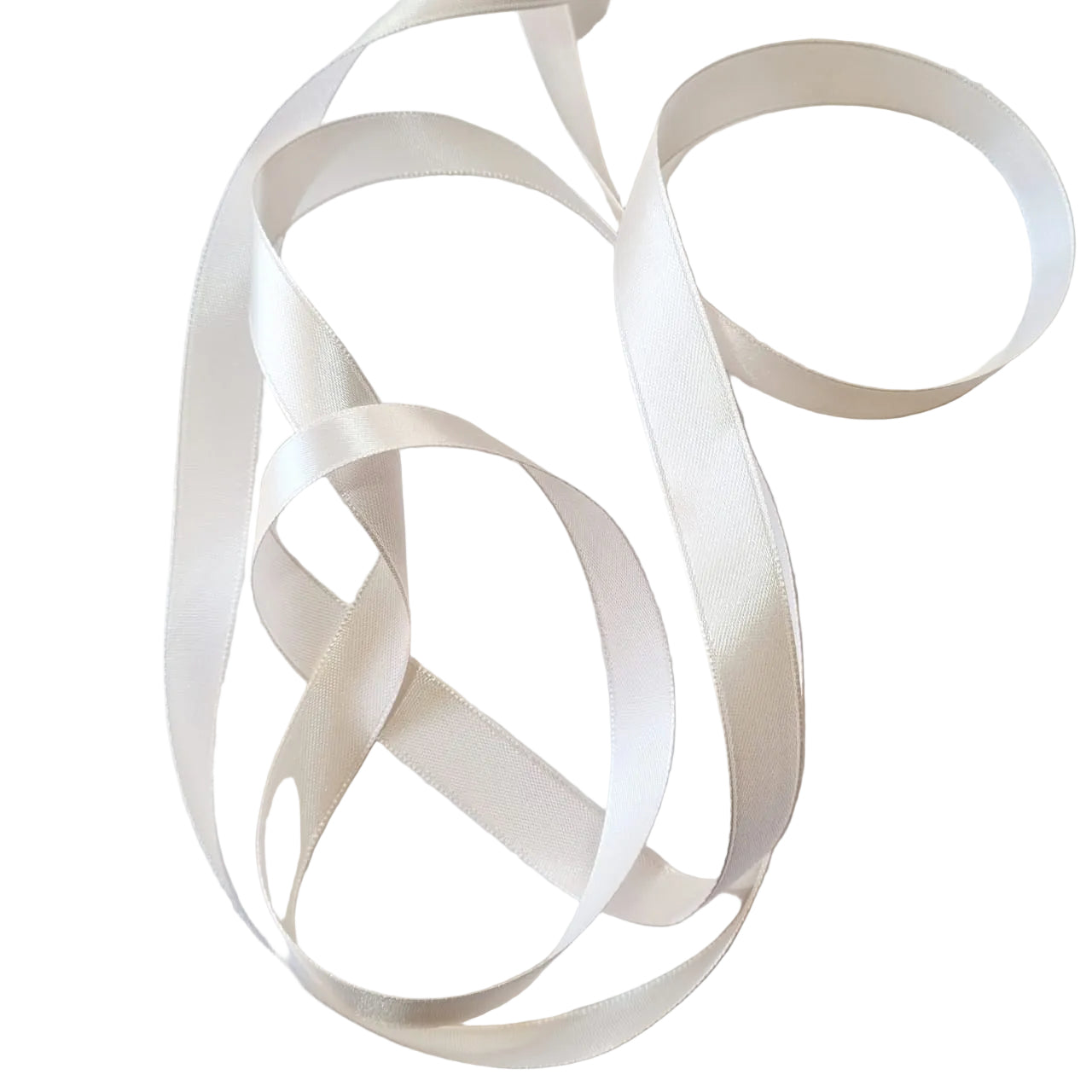 Off White Satin Ribbon