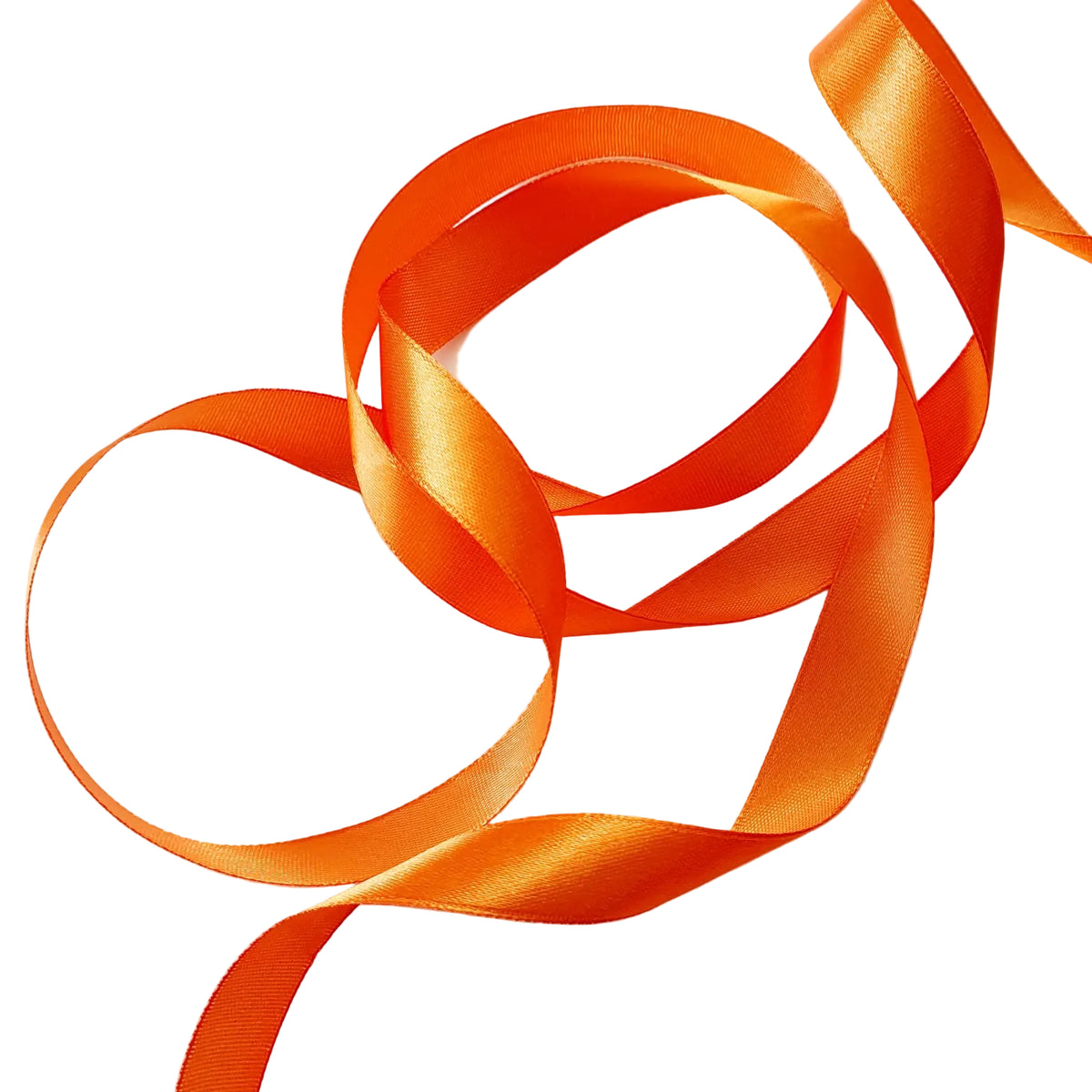 Orange Satin Ribbon