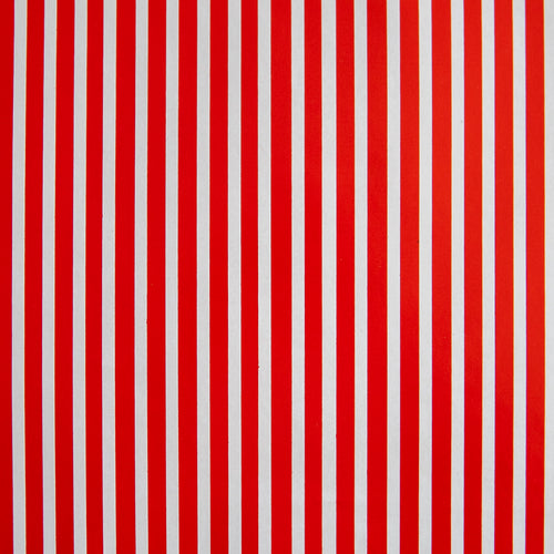 Red and White Stripe Wrapping Paper