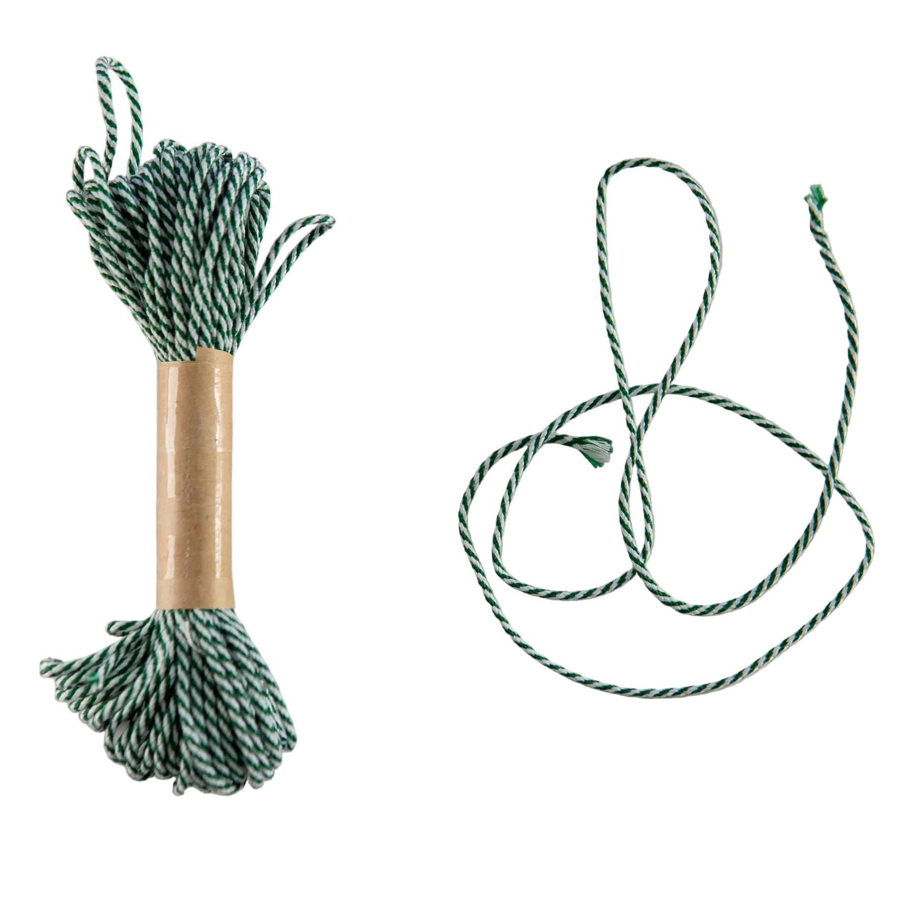 Bakers Twine Jungle Green and White