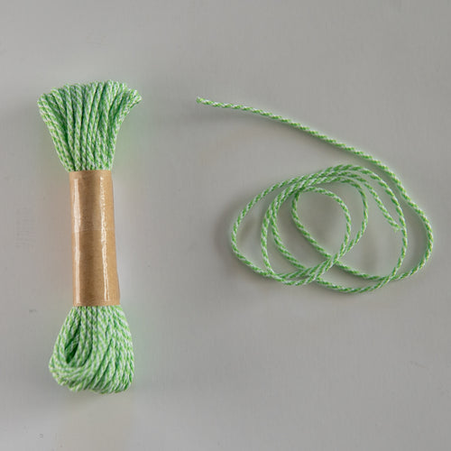 Bakers Twine Lime Green and White