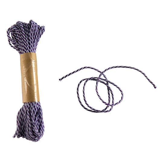 Bakers Twine Purple and White